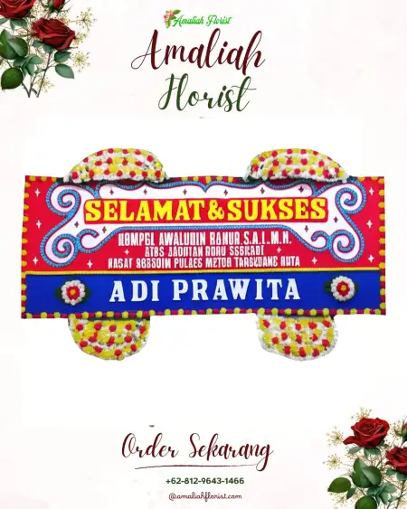 Papan Bunga Ucapan Selamat Alama